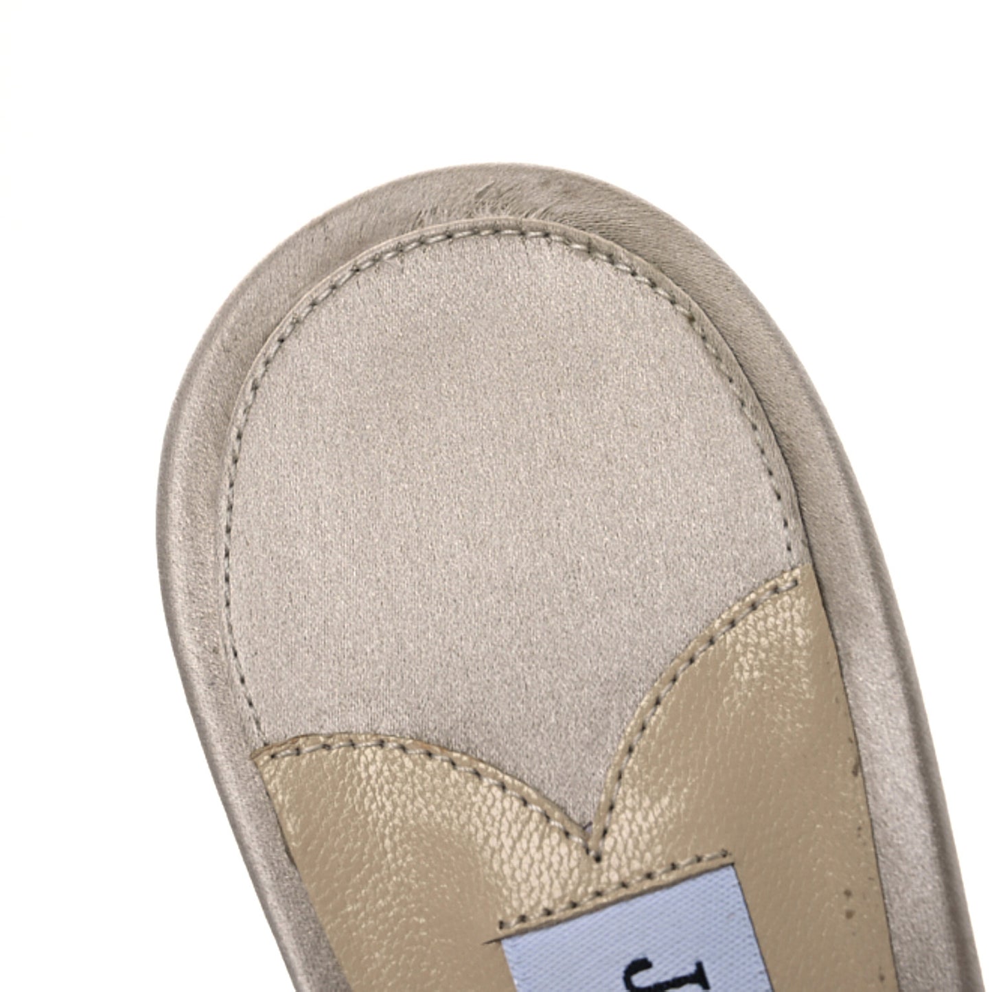 Satin Crystal Embellished Rav 100 Mules 39.5 Ballet Pink