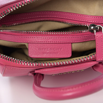 Givenchy Sugar Goatskin Mini Antigona Fushia 5 of 9