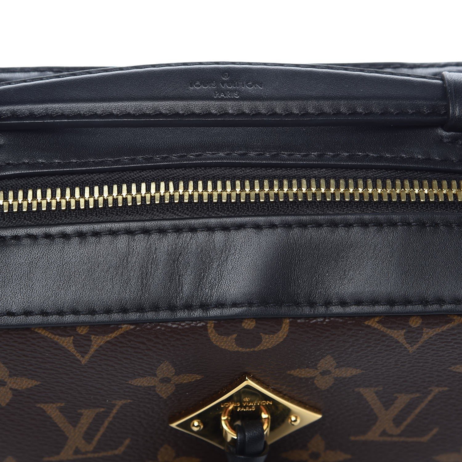 Louis Vuitton Monogram Saintonge Black 9 of 10