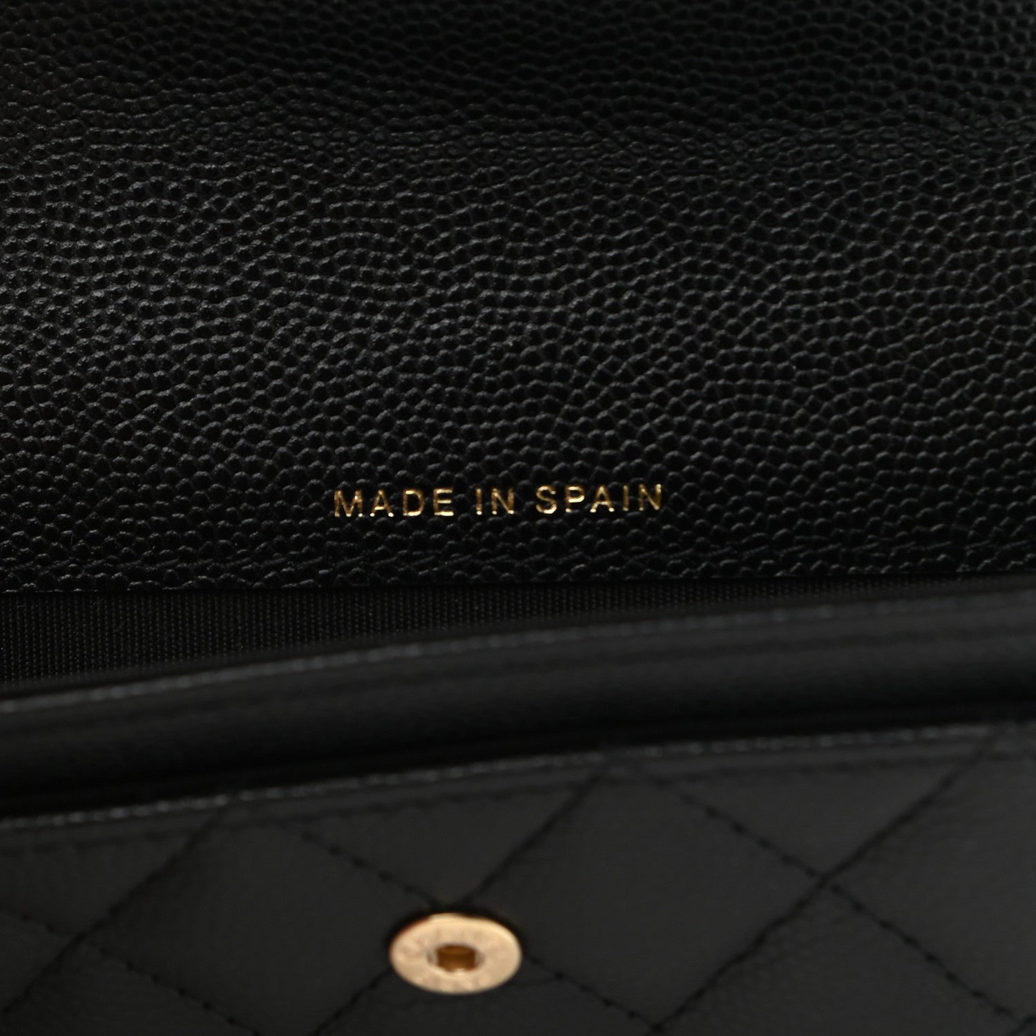 Chanel Caviar Quilted Boy Flap Card Holder Black 7 of 10