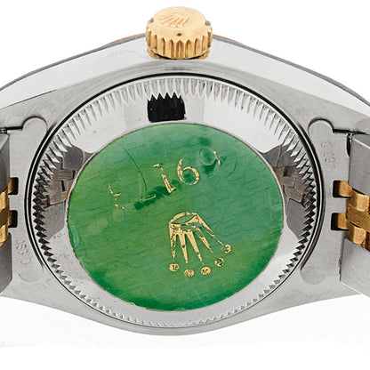 Rolex Stainless Steel 18K Yellow Gold 26mm Oyster Perpetual Datejust Watch Champagne 69173 4 of 4