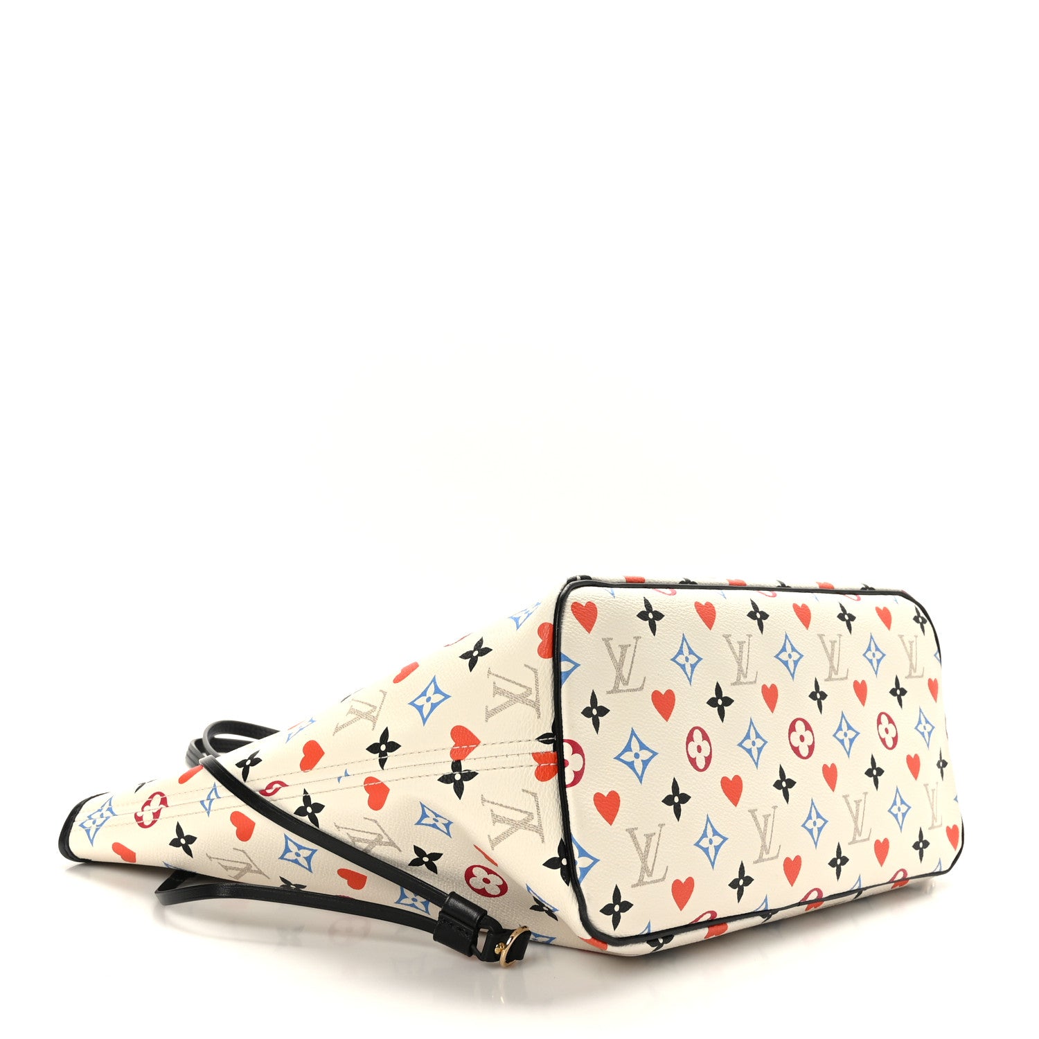 Louis Vuitton Game On Neverfull MM White 4 of 8