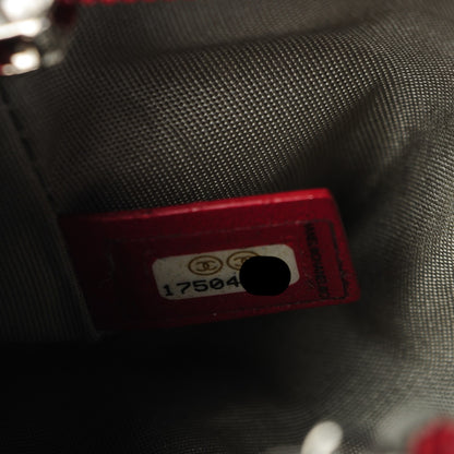 Chanel Caviar Timeless CC Key Holder Red 7 of 8