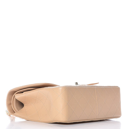 Chanel Caviar Quilted Jumbo Double Flap Beige Clair 5 of 9