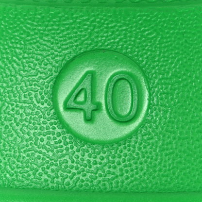 Balenciaga X CROCS Rubber Womens Pool Slides 40 Green 9 of 10