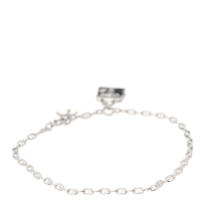 Hermes Sterling Silver Kelly Charm Bracelet ST 3 of 6