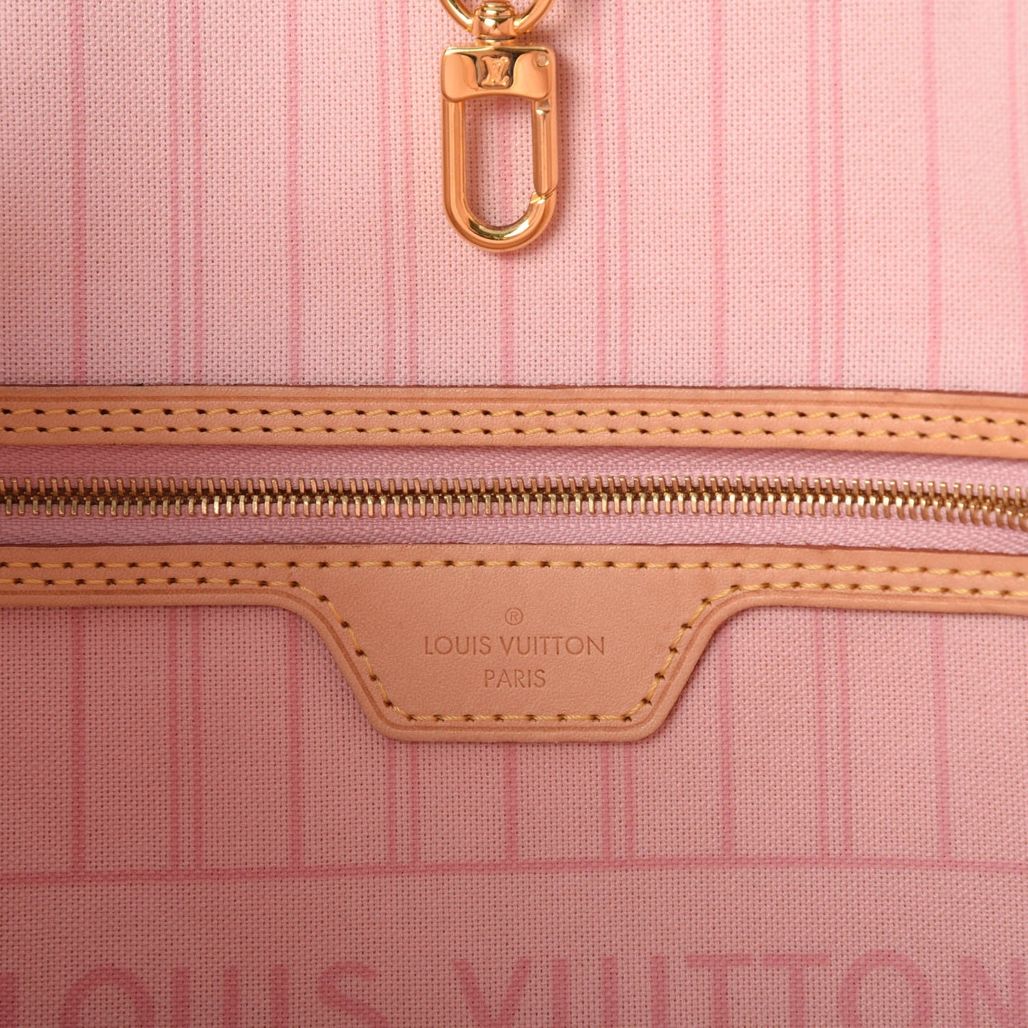 Damier Azur Neo Neverfull MM Rose Ballerine