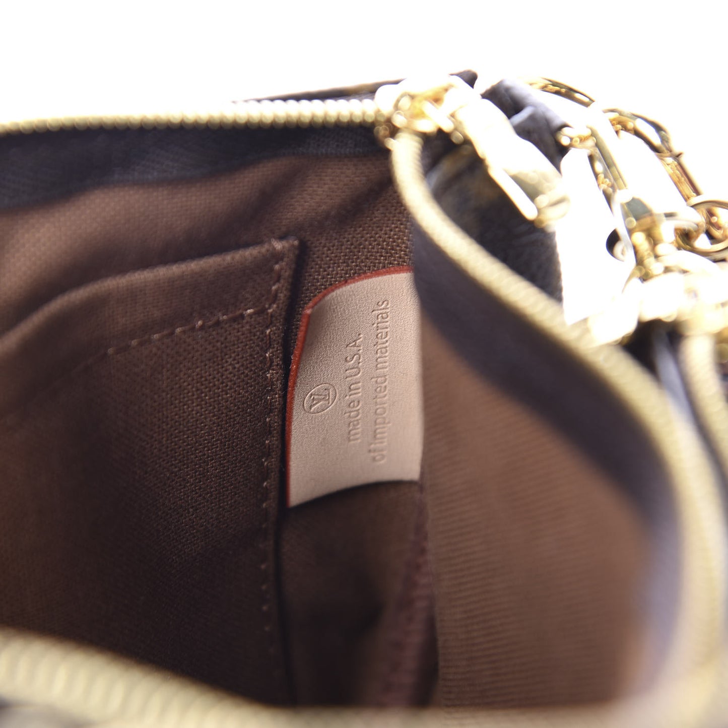 Monogram Multi Pochette Accessories Kaki