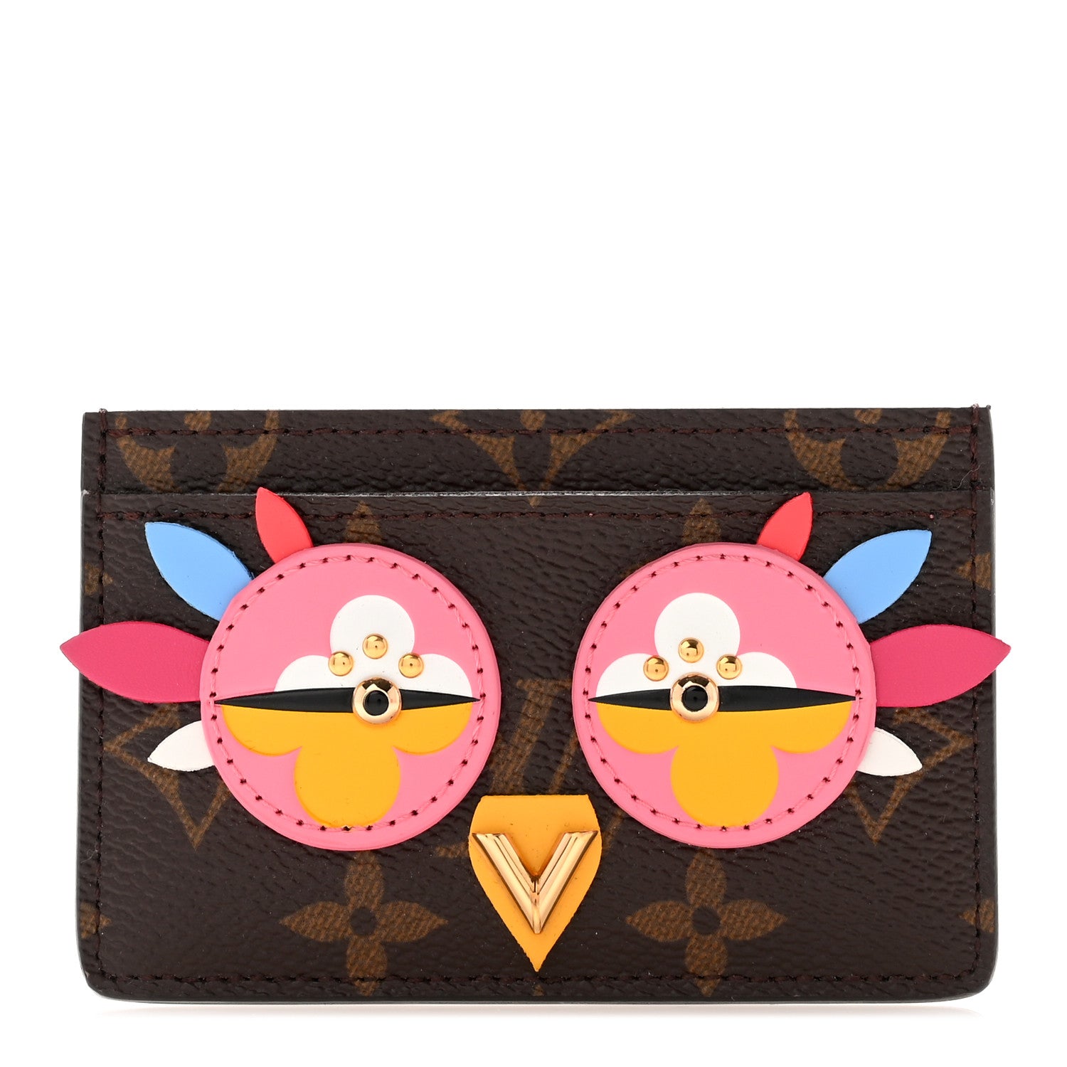 Louis Vuitton Monogram Lovely Birds Card Holder 1 of 8