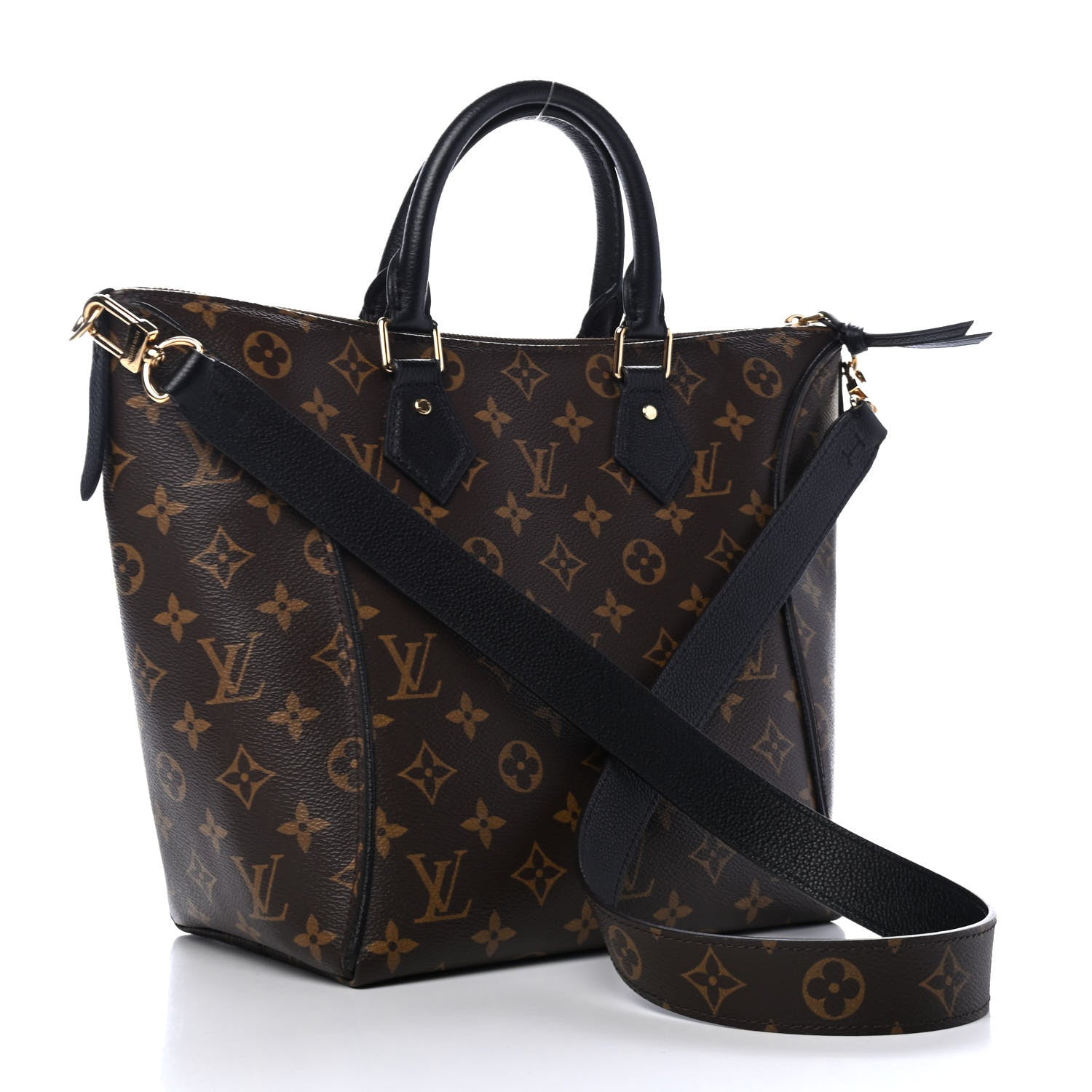 Louis Vuitton Monogram Tournelle PM Black 2 of 4