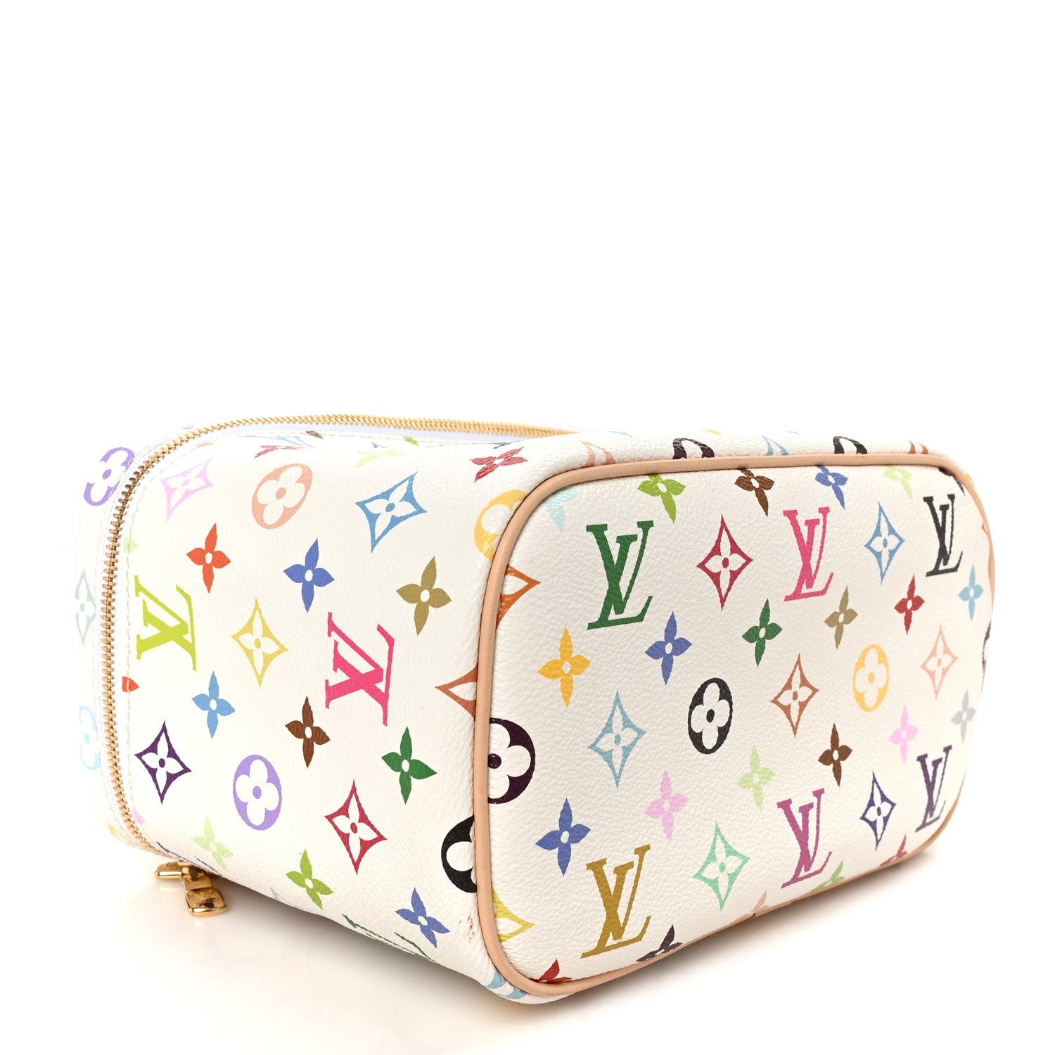 Louis Vuitton LV X TM Monogram Multicolor Nice BB White 4 of 9