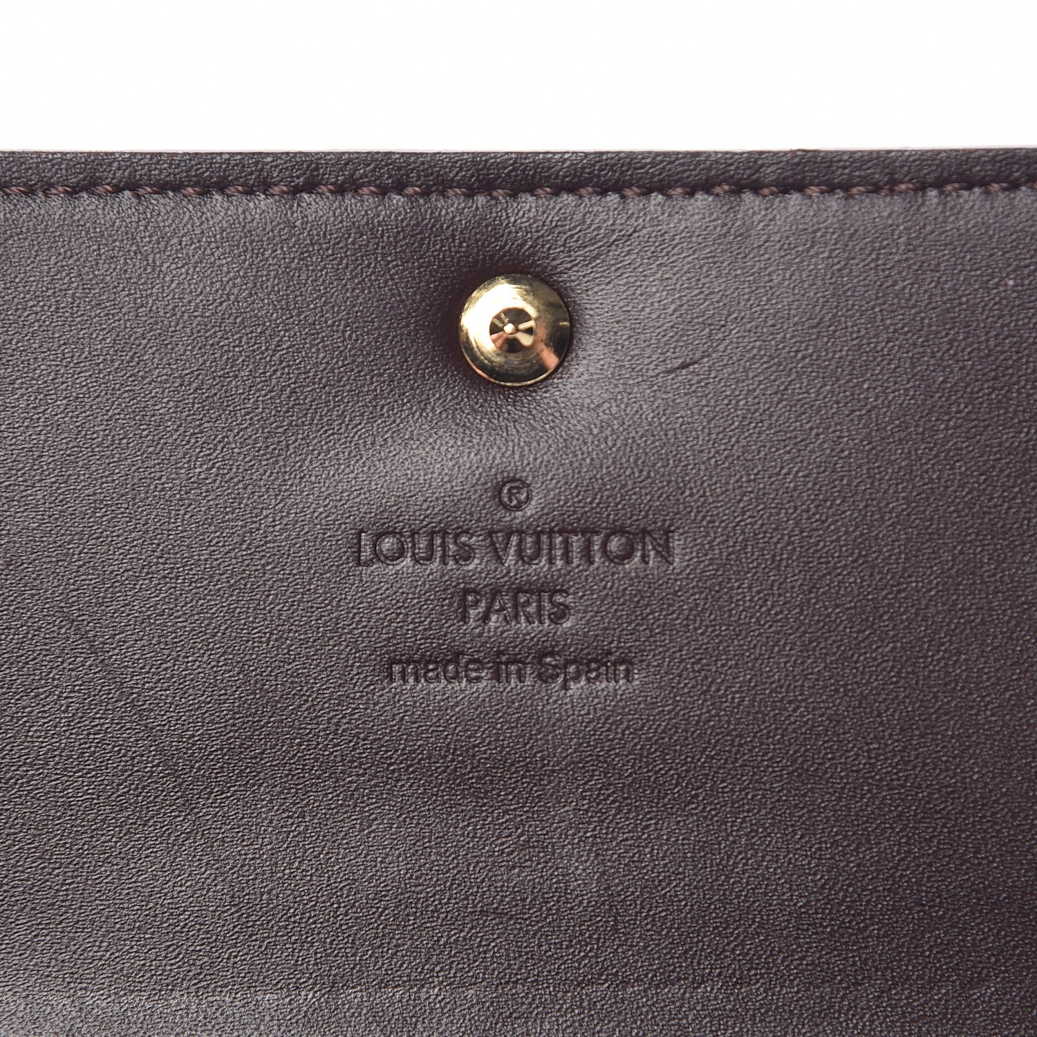 Louis Vuitton Vernis Business Card Holder Amarante 6 of 10