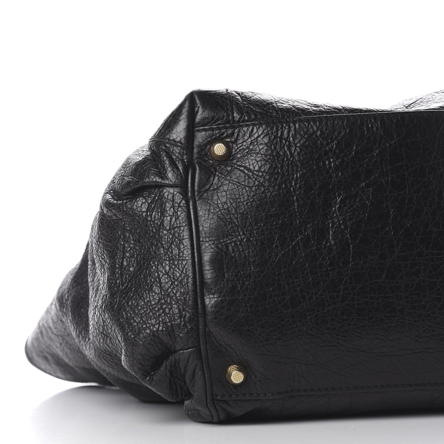 Agneau Giant 12 Gold Hardware S Sunday Tote Black