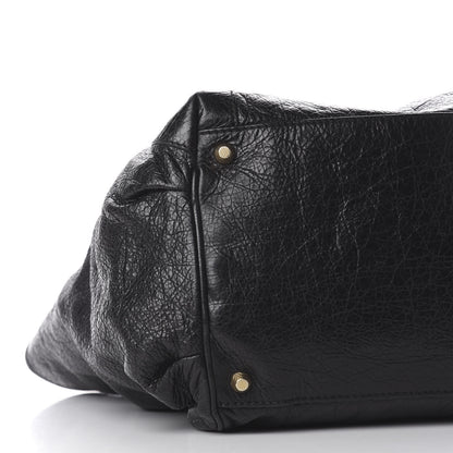 Balenciaga Agneau Giant 12 Gold Hardware S Sunday Tote Black 8 of 10