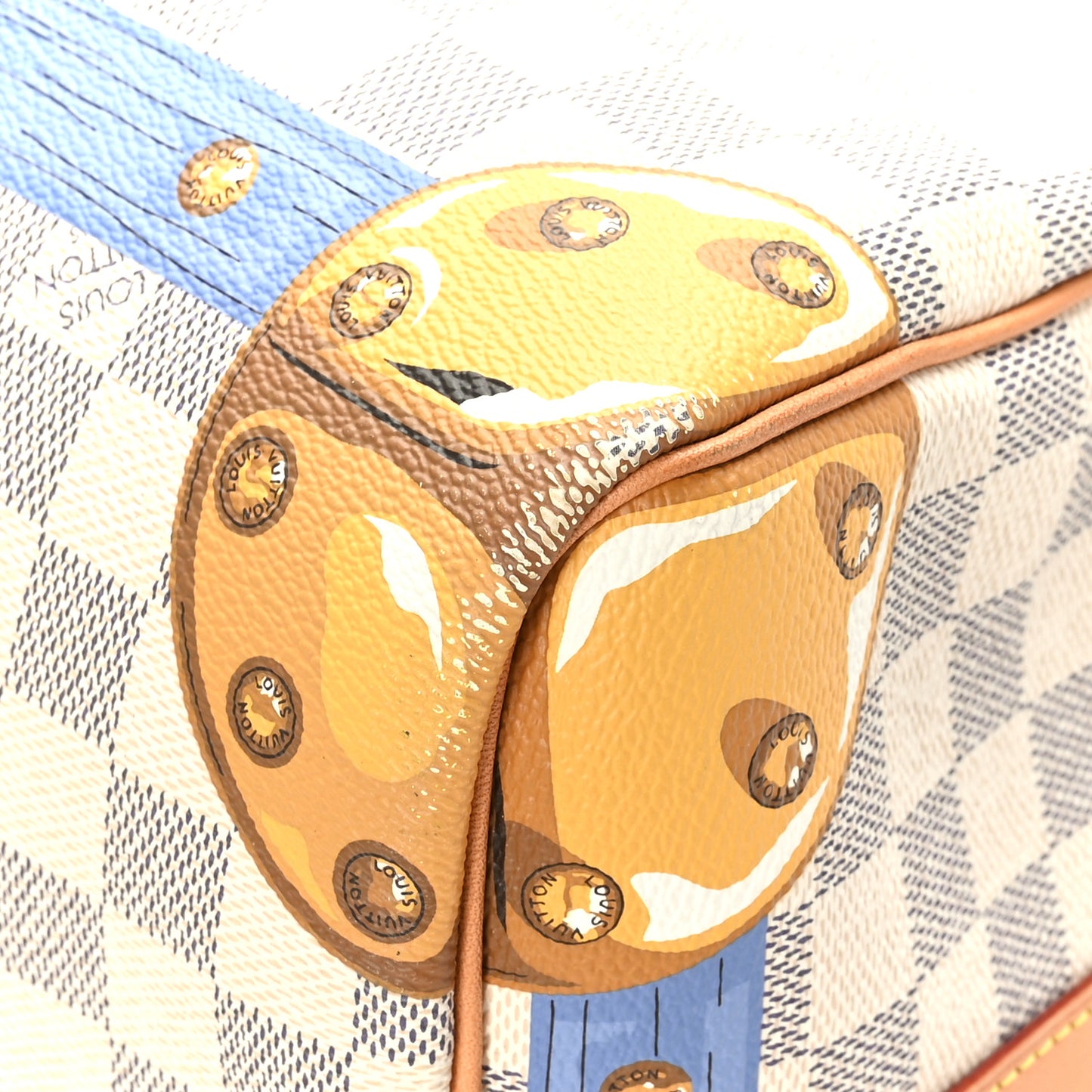 Damier Azur Summer Trunks Speedy Bandouliere 30