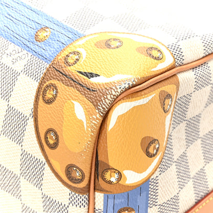 Louis Vuitton Damier Azur Summer Trunks Speedy Bandouliere 30 11 of 11