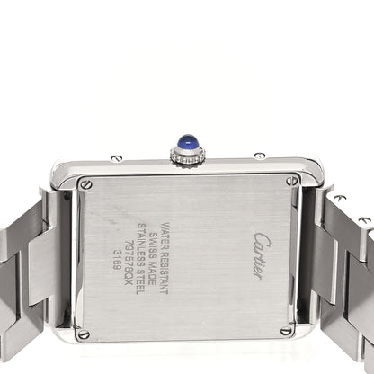 Cartier Stainless Steel 27mm Tank Solo Quartz Watch 4 of 4