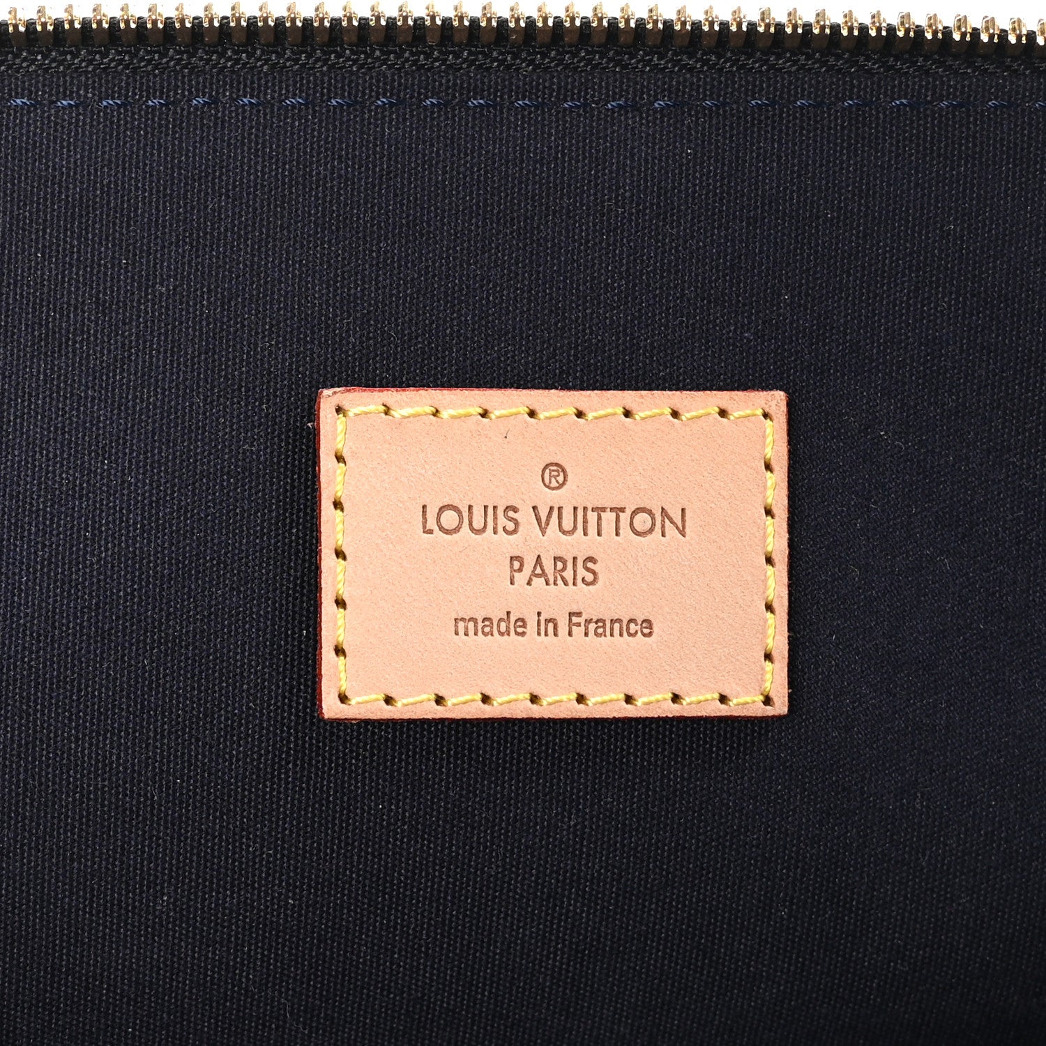 Louis Vuitton Vernis Alma GM Noir Magnetique 6 of 10
