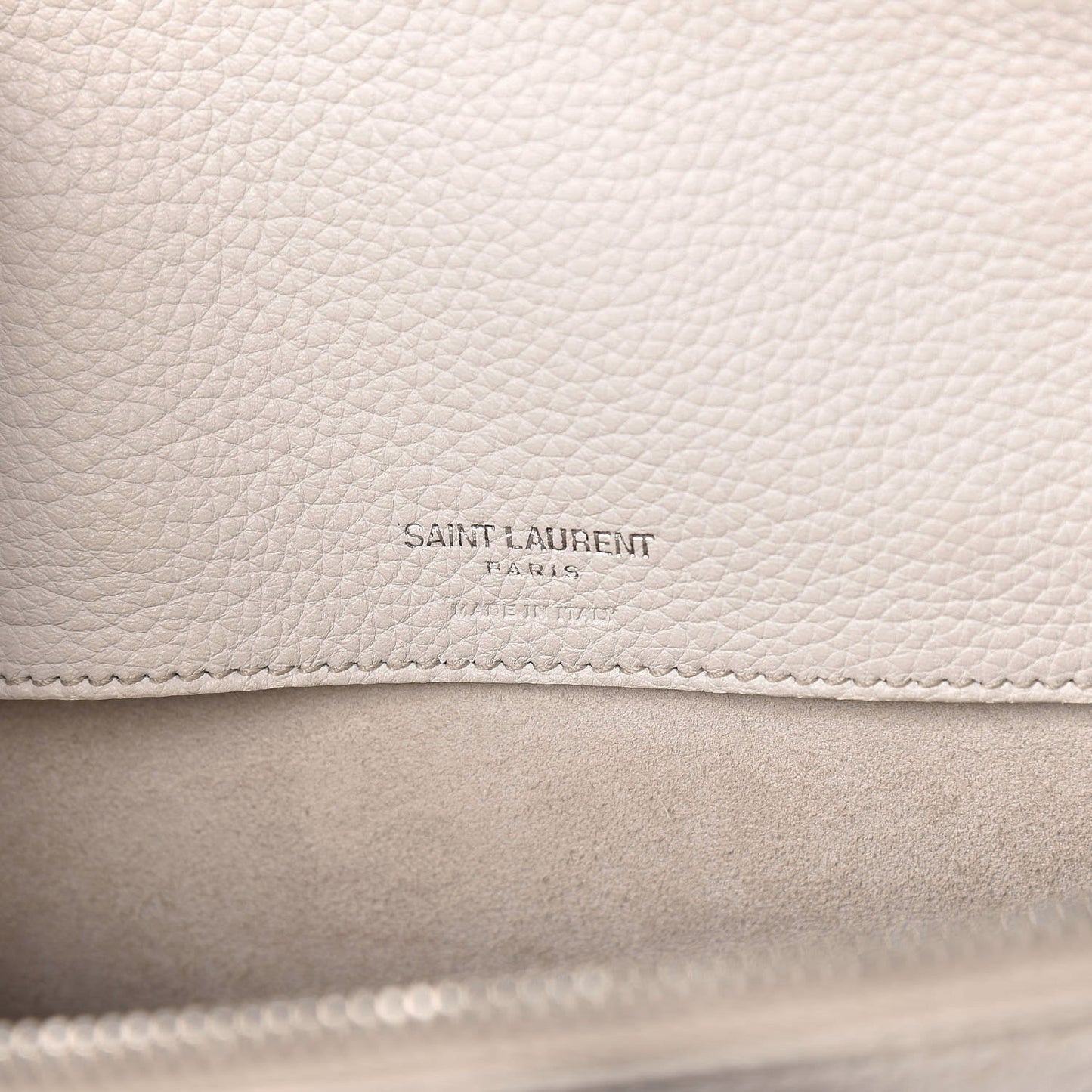 Grained Calfskin Small Supple Sac De Jour Souris