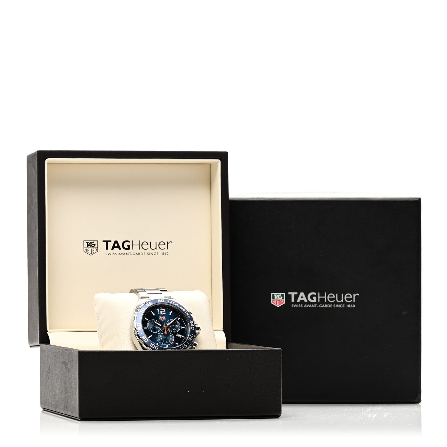 Tag Heuer Stainless Steel 43mm Formula 1 Chronograph Quartz Watch Blue CAZ1014 5 of 5