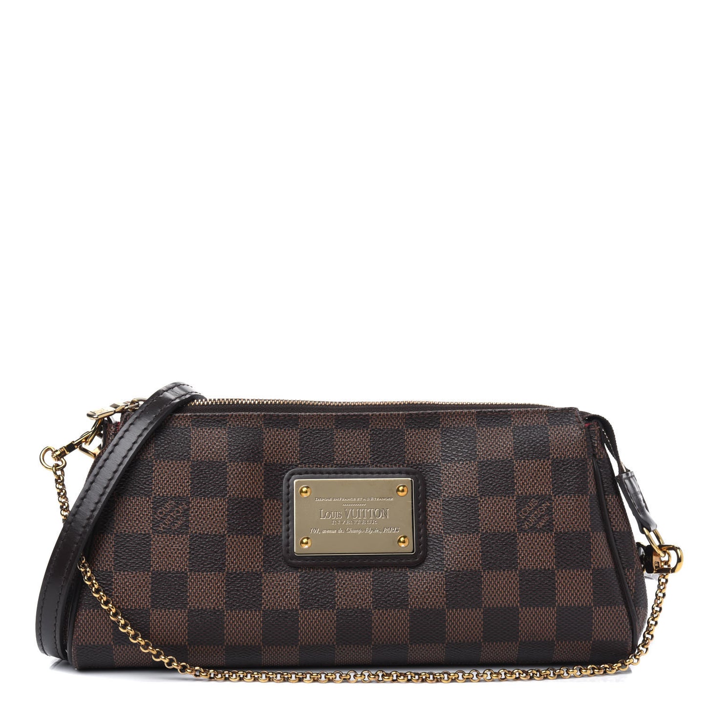 Damier Ebene Eva Clutch