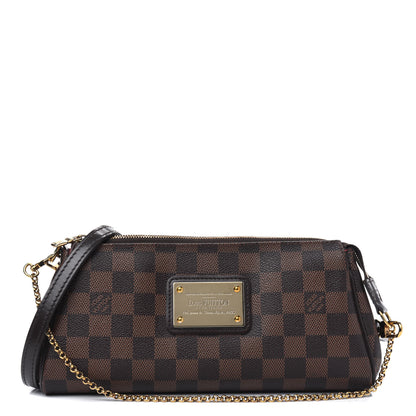 Louis Vuitton Damier Ebene Eva Clutch 1 of 13