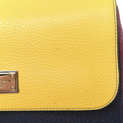 Dolce & Gabbana Grained Deerskin Medium Miss Sicily Satchel Multicolor 7 of 12