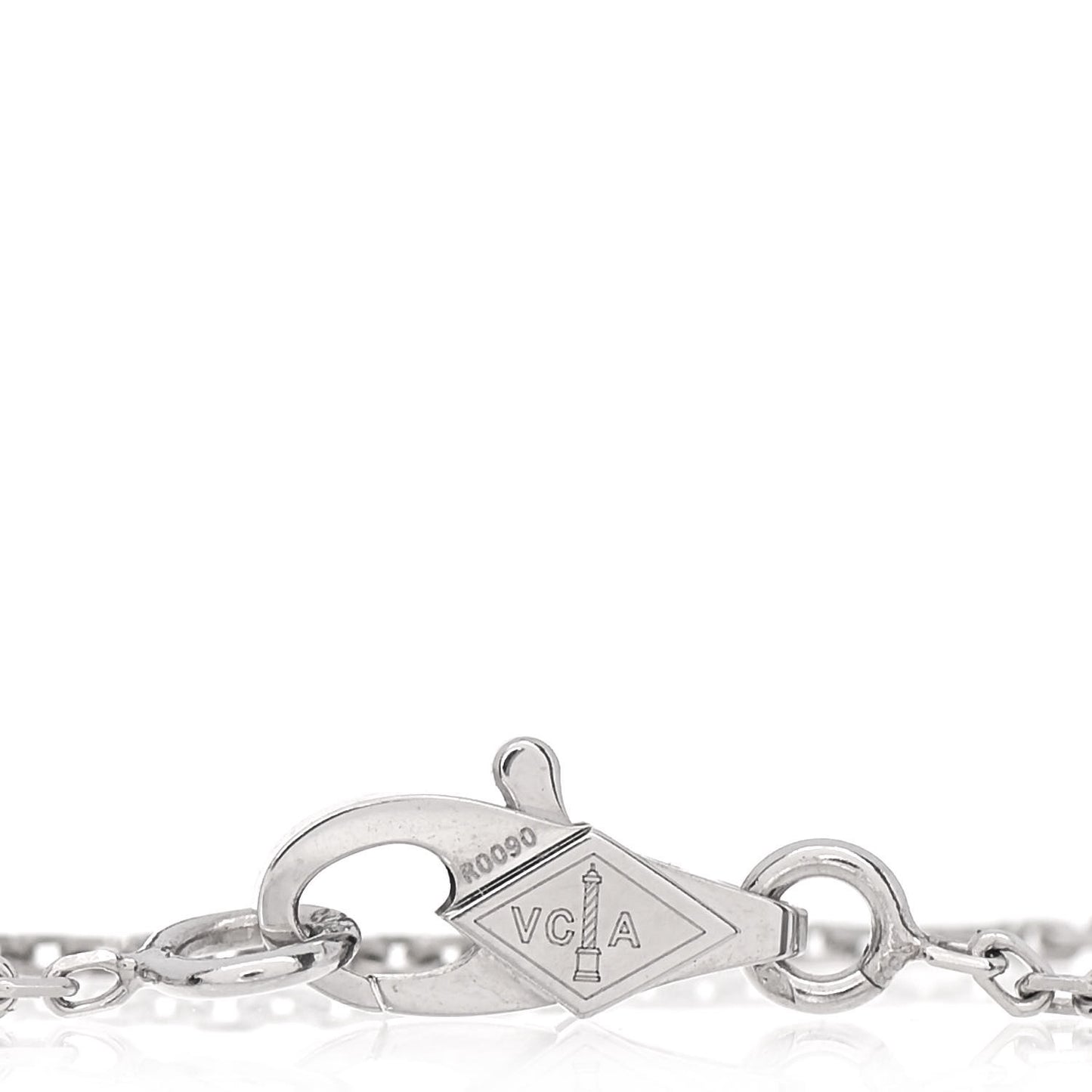18K White Gold Diamond Mini Frivole Bracelet