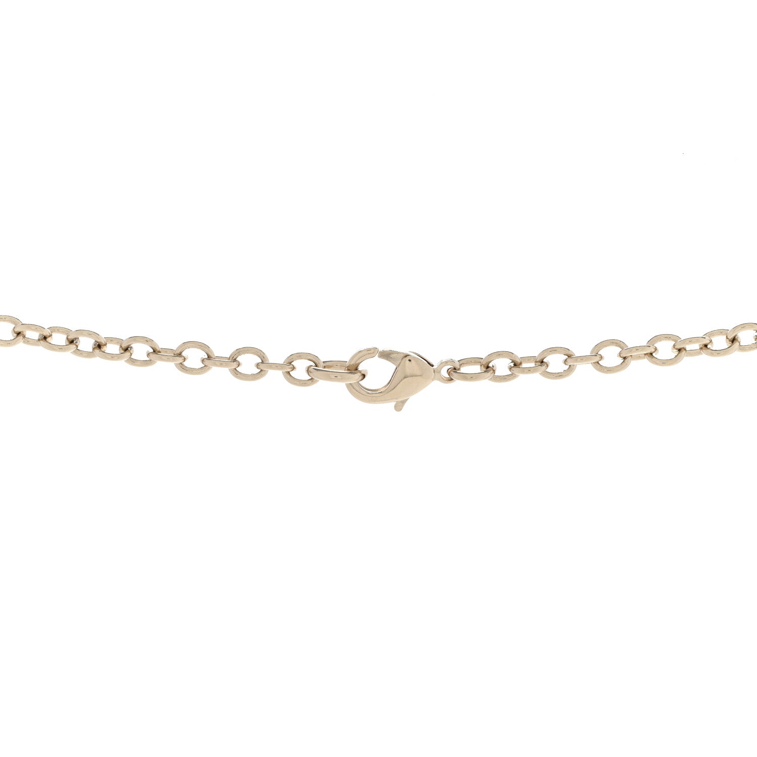Chanel Metal CC Lion Book Locket Necklace Gold 5 of 7