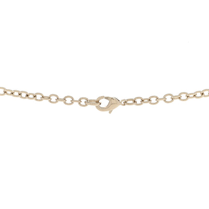 Chanel Metal CC Lion Book Locket Necklace Gold 5 of 7
