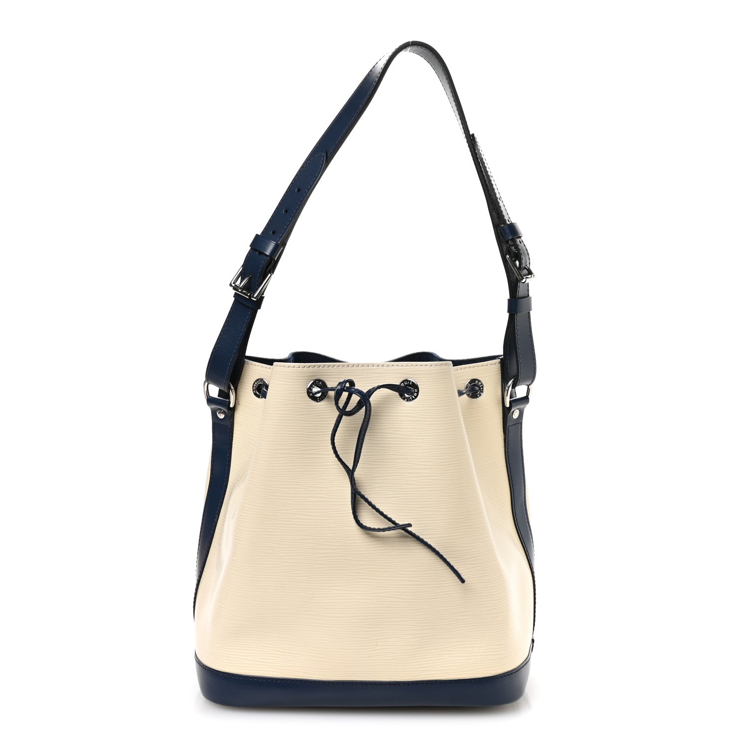 Louis Vuitton Epi Petit Bi-Color Noe Ivory Indigo 1 of 12