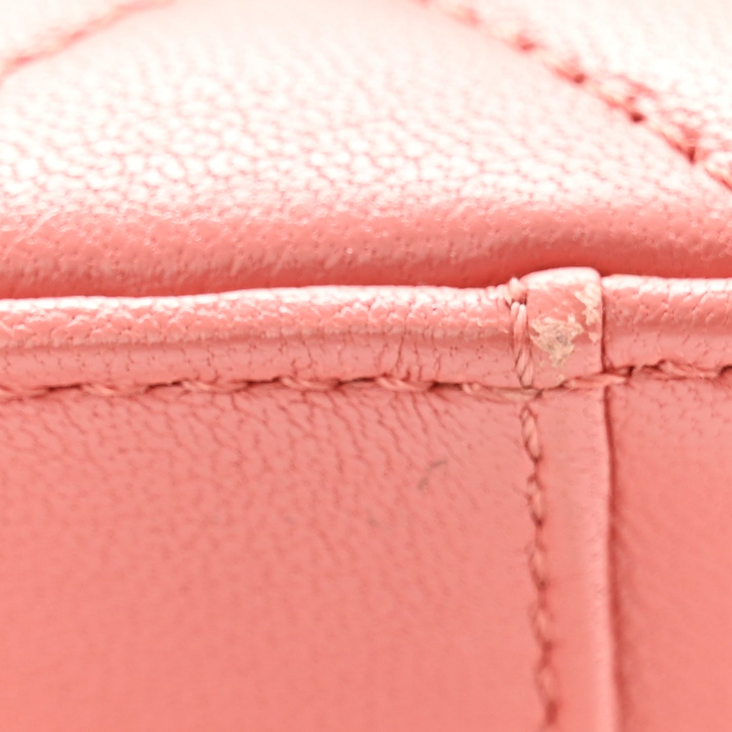 Lambskin Quilted Small Chain Infinity Top Handle Flap Pink