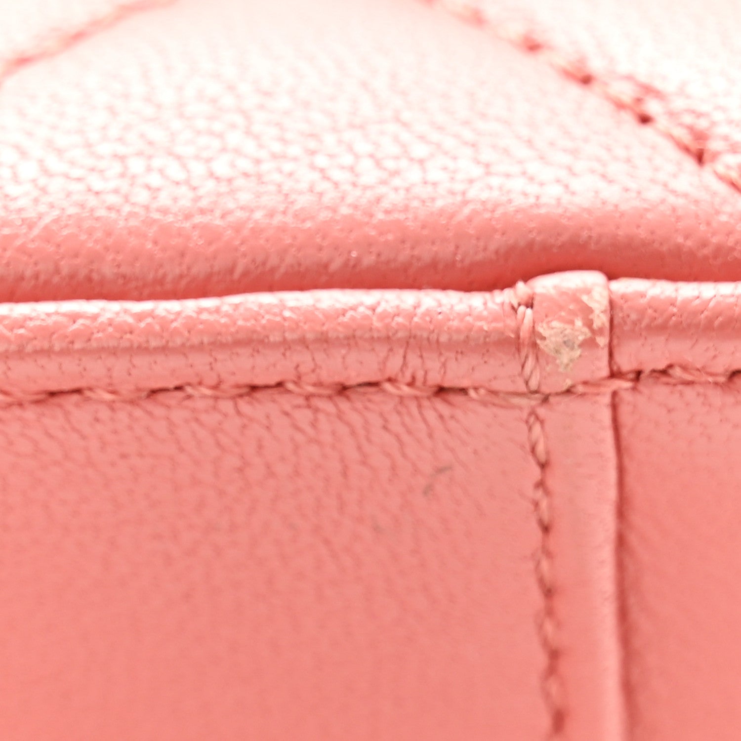 Chanel Lambskin Quilted Small Chain Infinity Top Handle Flap Pink 11 of 12