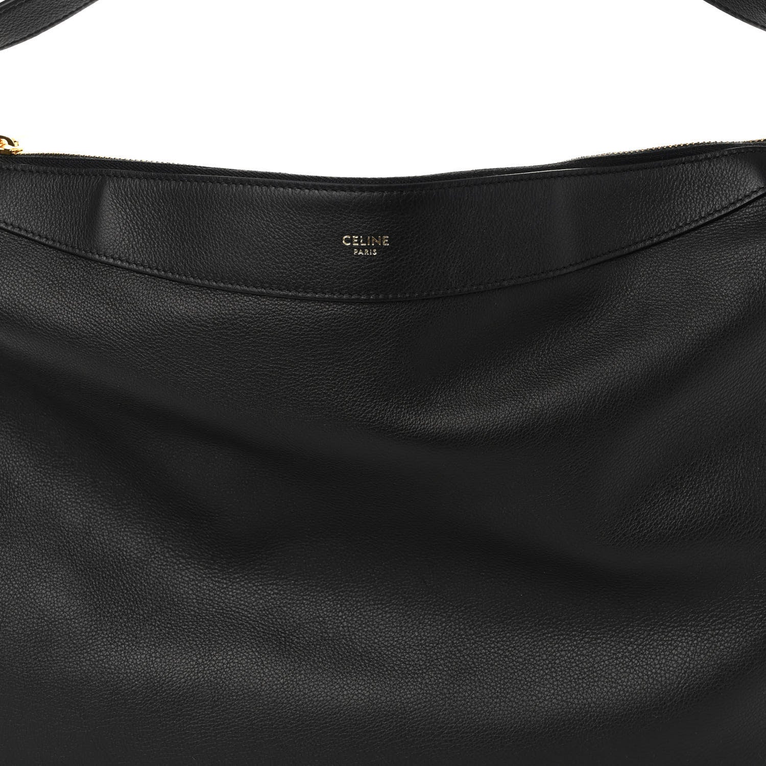 Celine Supple Calfskin Large Romy Shoulder Bag Black 6 of 8