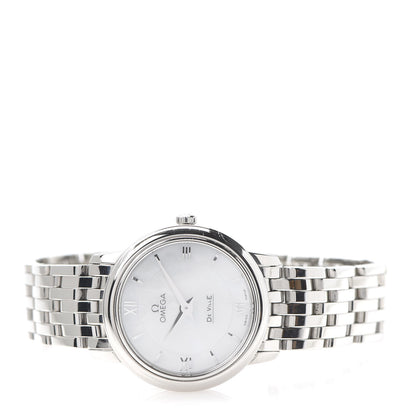 Omega Stainless Steel Mother of Pearl 27mm De Ville Prestige Quartz Watch 3 of 8