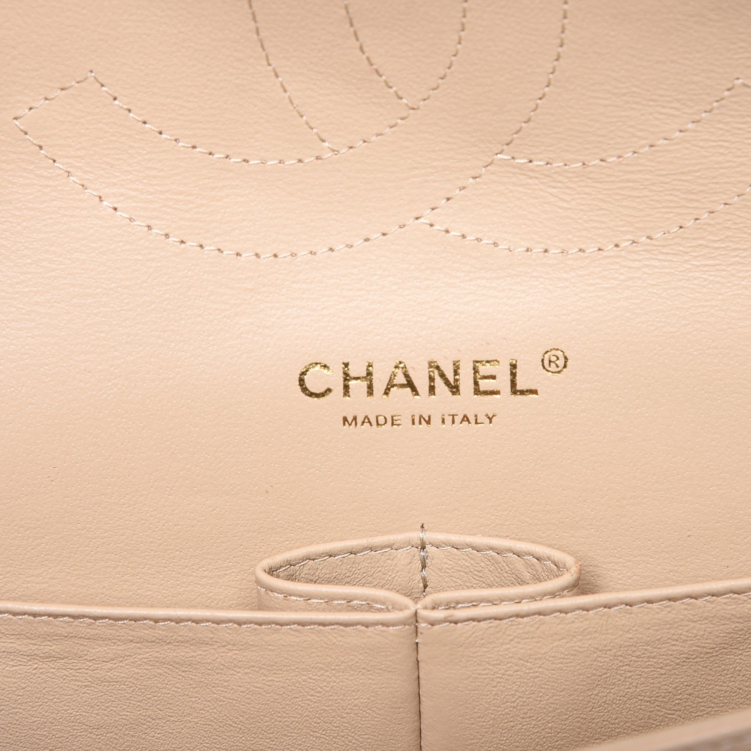 Chanel Caviar Quilted Jumbo Double Flap Beige Clair 7 of 8