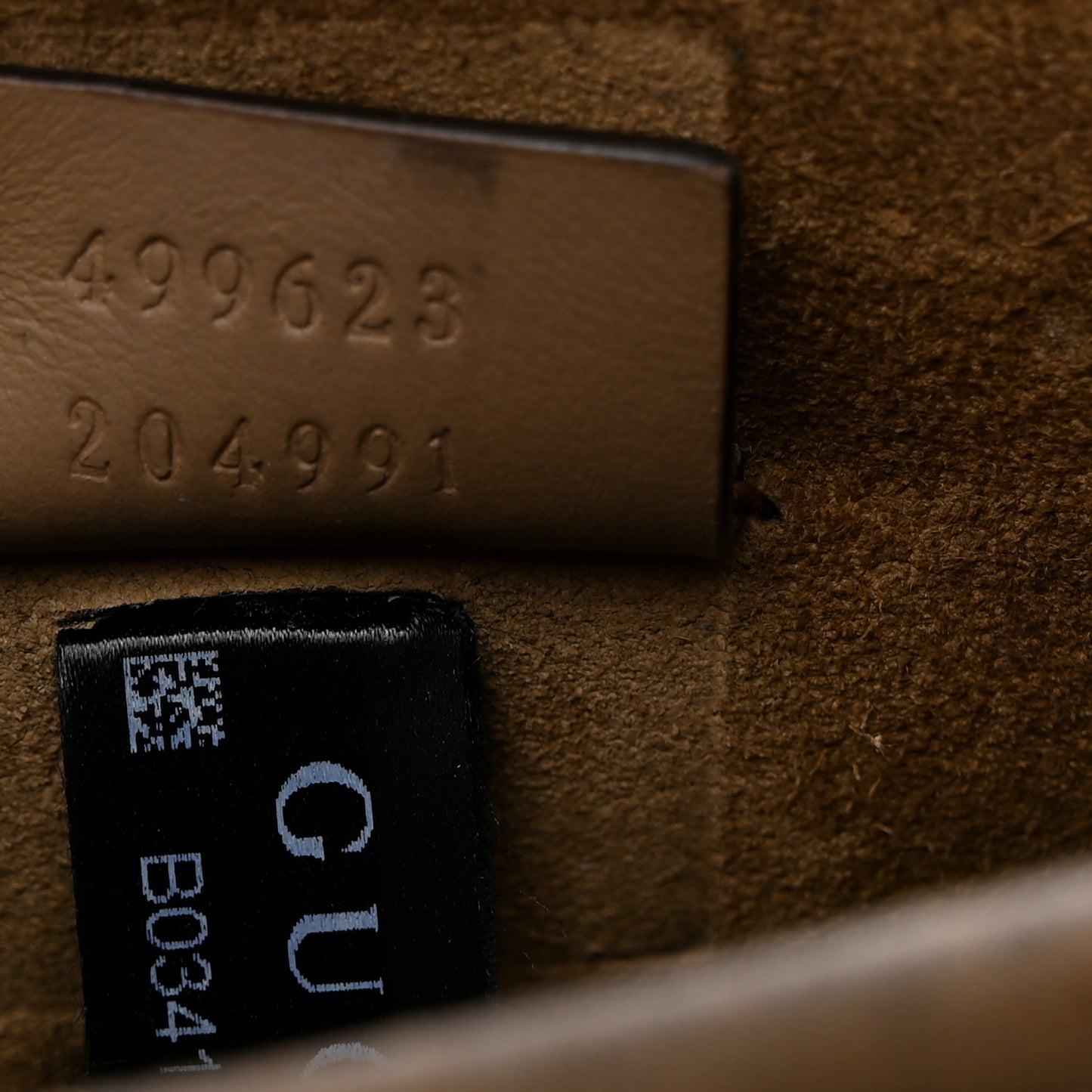 GG Supreme Monogram Suede Crystal Small Dionysus Shoulder Bag Beige Ebony Taupe