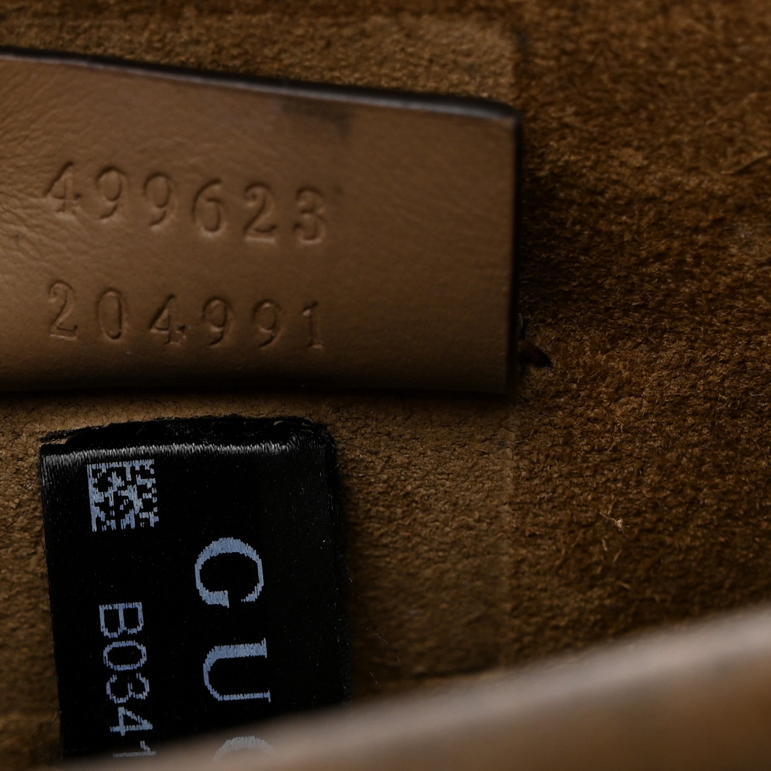 Gucci GG Supreme Monogram Suede Crystal Small Dionysus Shoulder Bag Beige Ebony Taupe 8 of 11