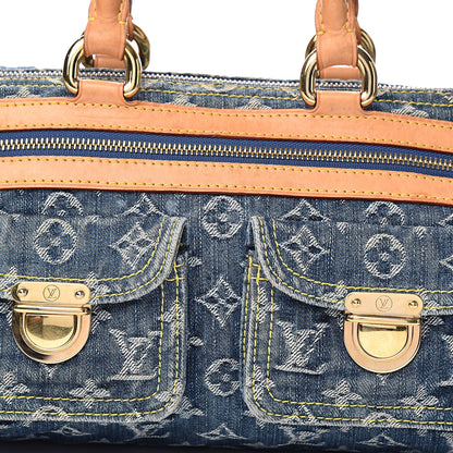 Louis Vuitton Monogram Denim Neo Speedy Blue 24 of 24