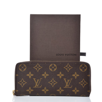 Louis Vuitton Monogram Clemence Wallet Fuchsia 8 of 8