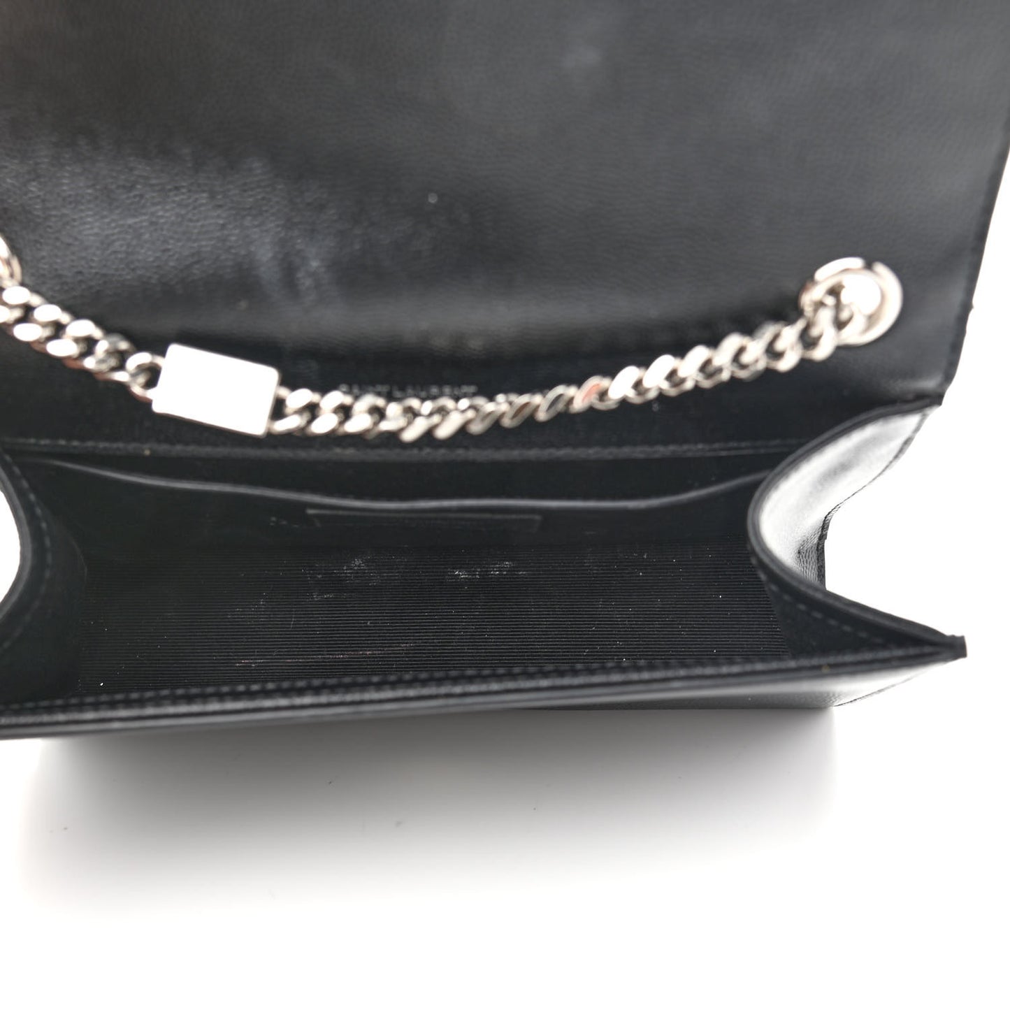 Grain De Poudre Small Monogram Kate Satchel Black