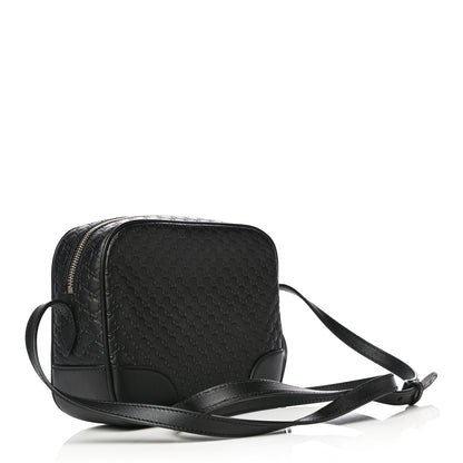 Gucci Microguccissima Mini Bree Messenger Bag Black 3 of 11