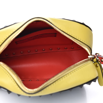 Valentino Garavani Calfskin Colorblock Rockstud Camera Crossbody Bag Multicolor 5 of 10