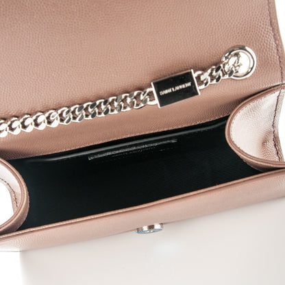Saint Laurent Grain De Poudre Small Monogram Kate Satchel Fard 5 of 7