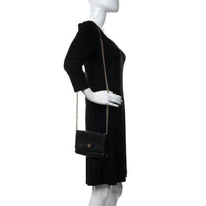 Salvatore Ferragamo Calfskin Vara Bow Mini Bag Black 2 of 14