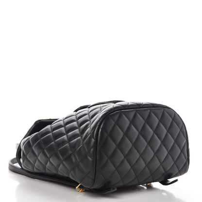 Chanel Calfskin Quilted Small Urban Spirit Backpack Black 4 of 7