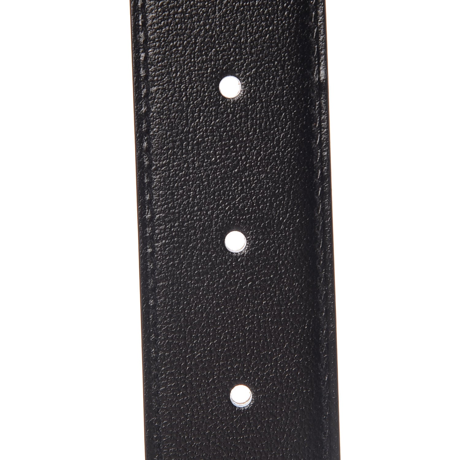 Hermes Box Togo 32mm Guilloche H Belt 90 Black Gold 6 of 6