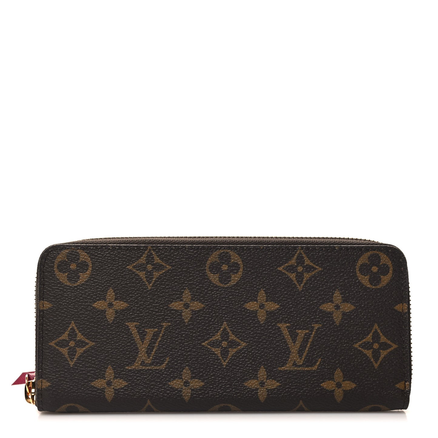 Monogram Clemence Wallet Fuchsia