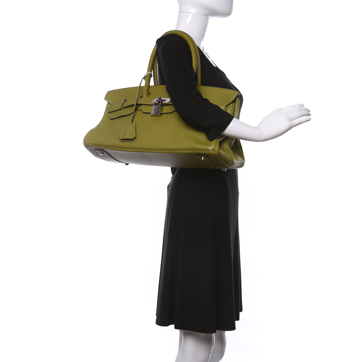 Hermes Taurillon Clemence JPG Birkin 42 Chartreuse 2 of 10