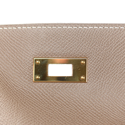 Hermes Epsom Kelly Sellier 28 Etoupe 33 of 39